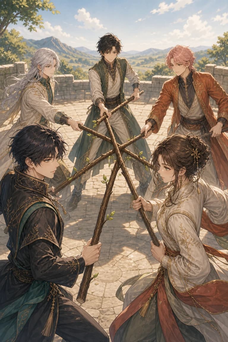 Five of Wands
