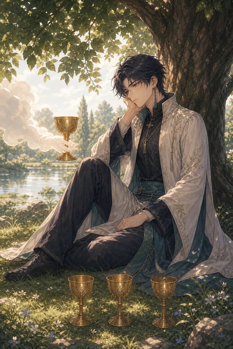 Four of Cups