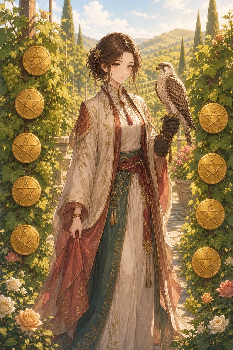 Nine of Pentacles