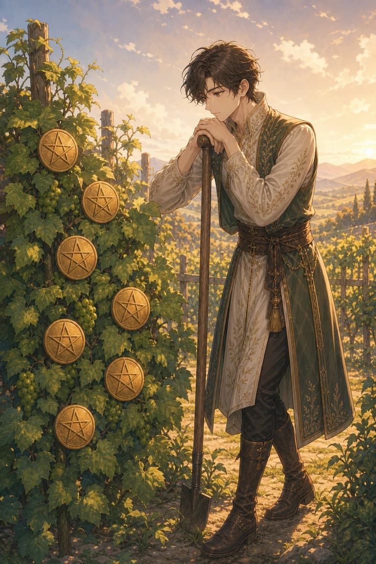 Seven of Pentacles