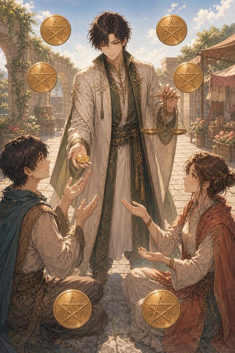 Six of Pentacles
