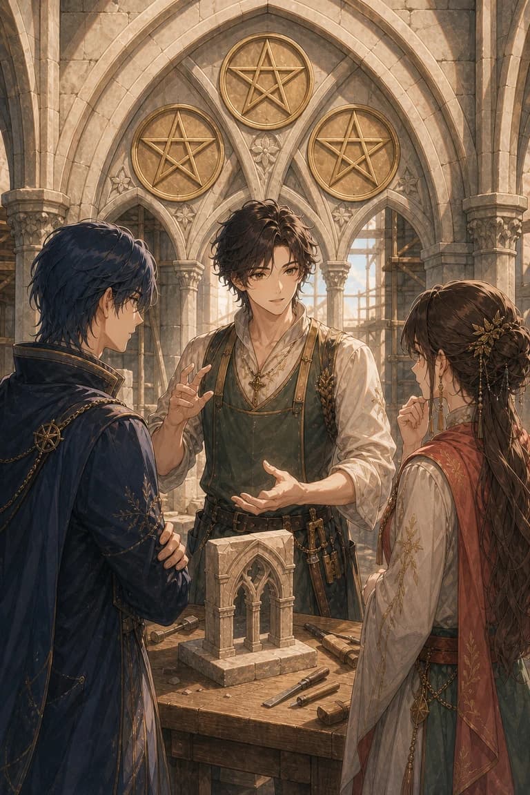 Three of Pentacles
