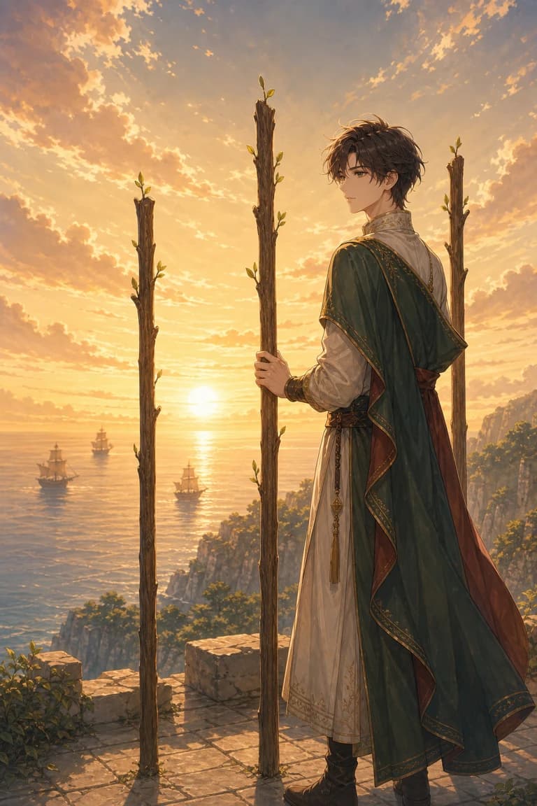 Three of Wands